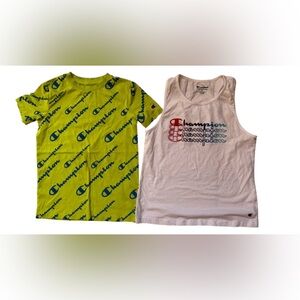 CHAMPION Kids T-Shirt and thank top
